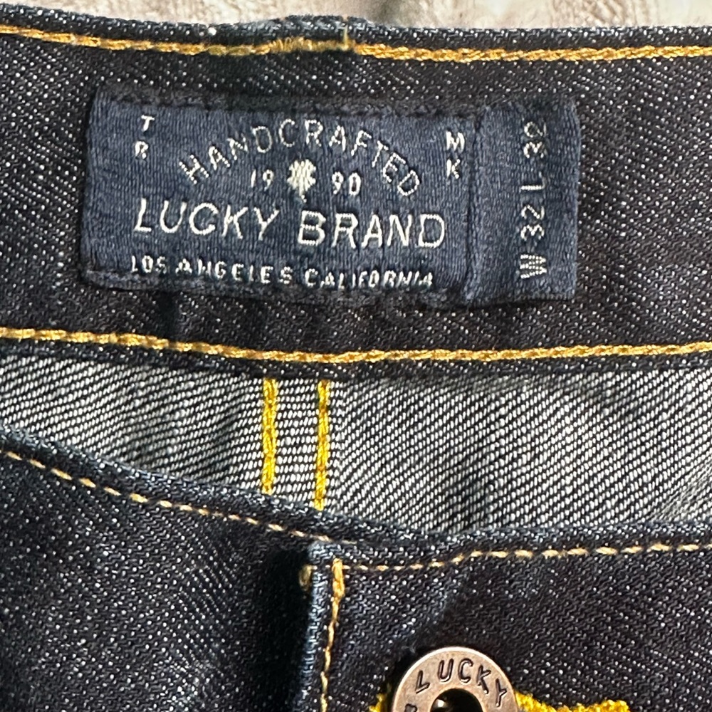 Lucky Brand Jeans Mens 32x32 329 Classic Straight Denim Stretch Casual Pants - Picture 4 of 12